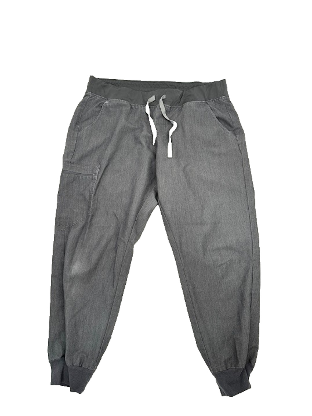 FIGS Technical Women's Zamara Jogger Scrub Pants Graphite Size XL Petite
